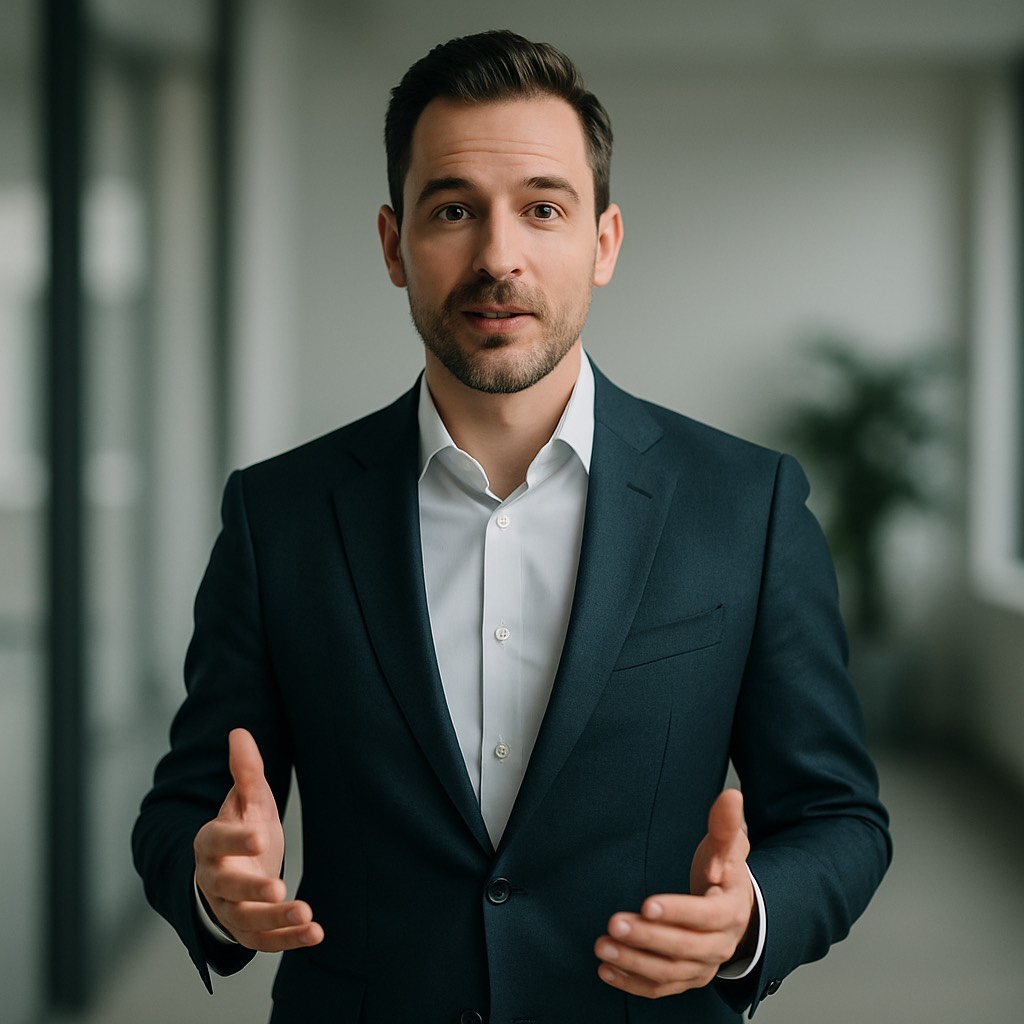 Vor der Kamera – Businessvideo